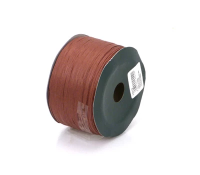 100m reel.webp Raffia Ribbon; Bordeaux